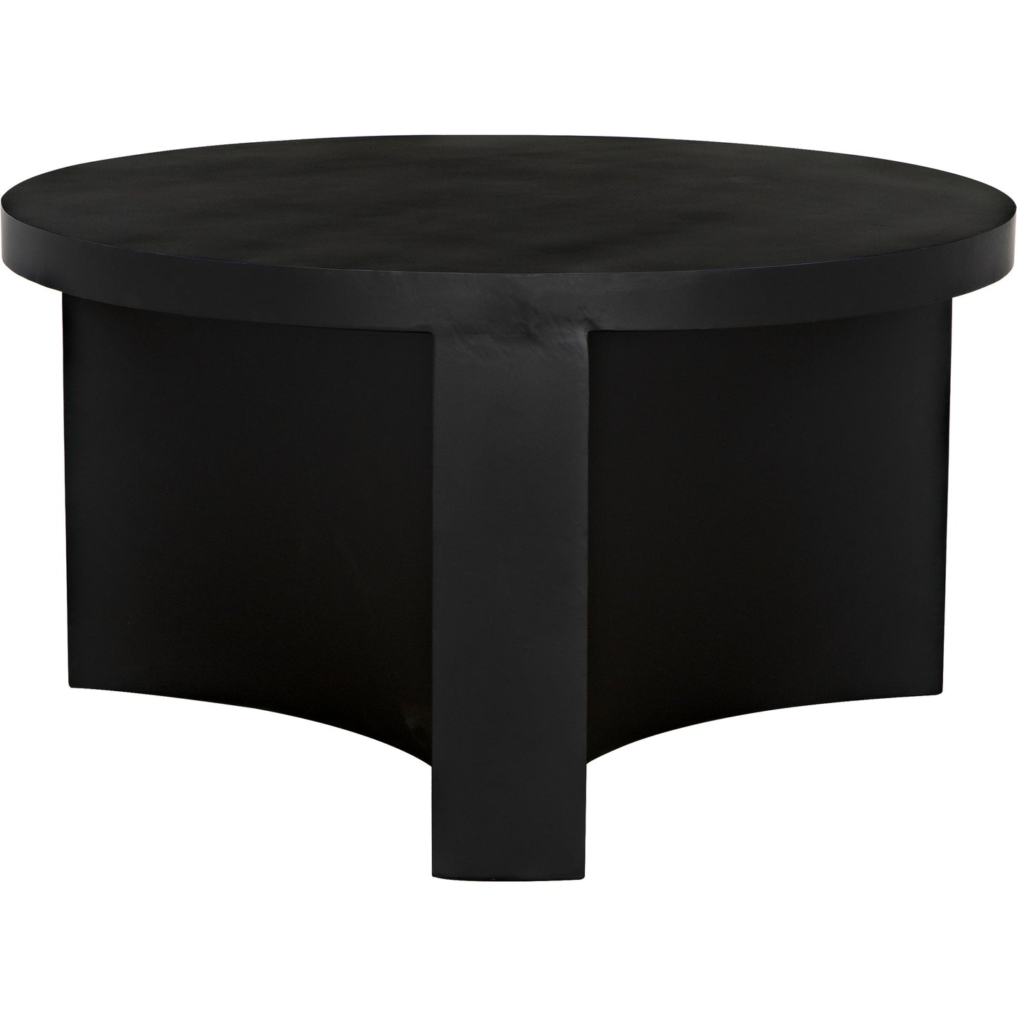 001 SI-1975505 | Primary Silo | Steward Coffee Table A by Noir in matte black. Made from industrial steel in a modern style.