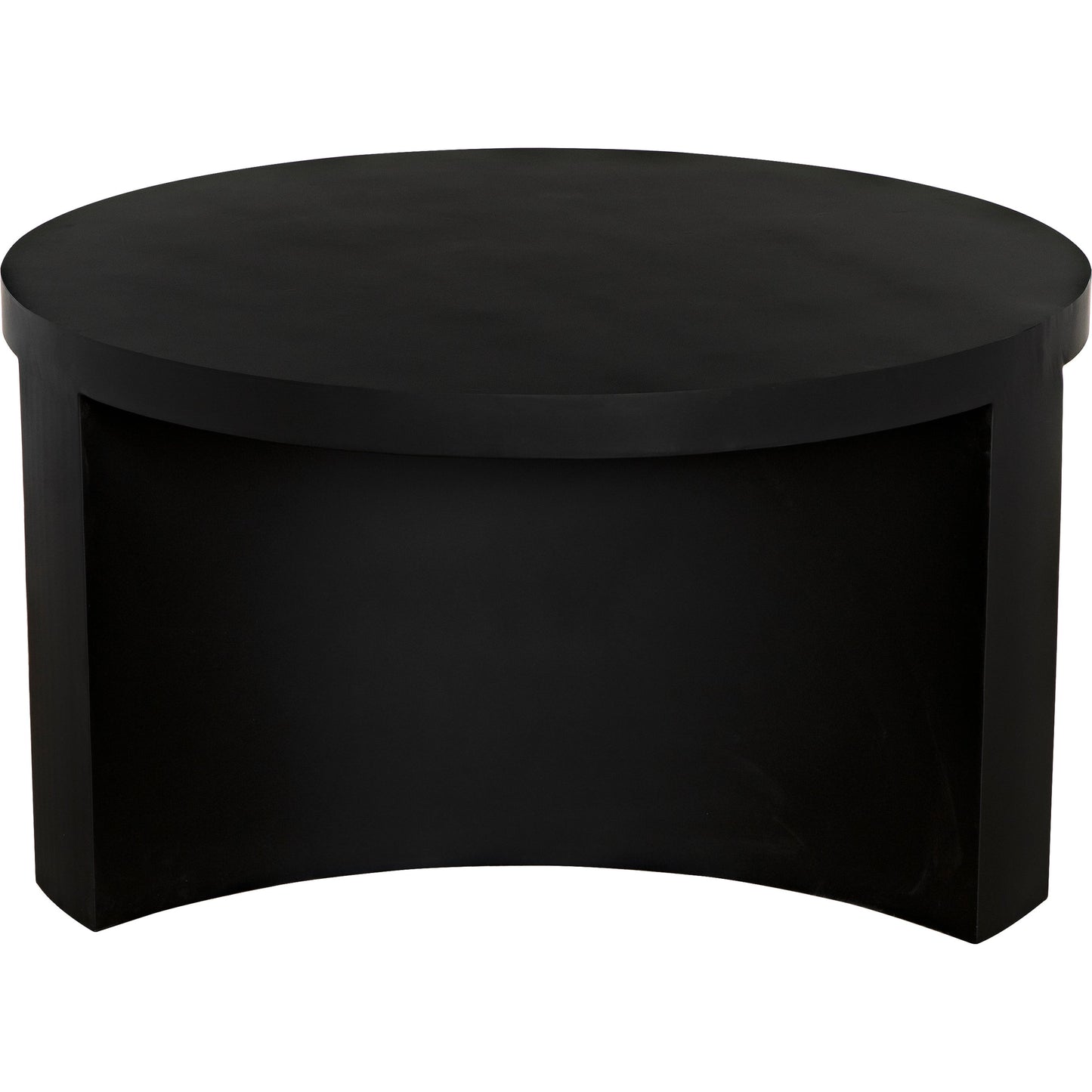 006 SI-1975505 | Additional Silo | Steward Coffee Table A by Noir in matte black. Made from industrial steel in a modern style.