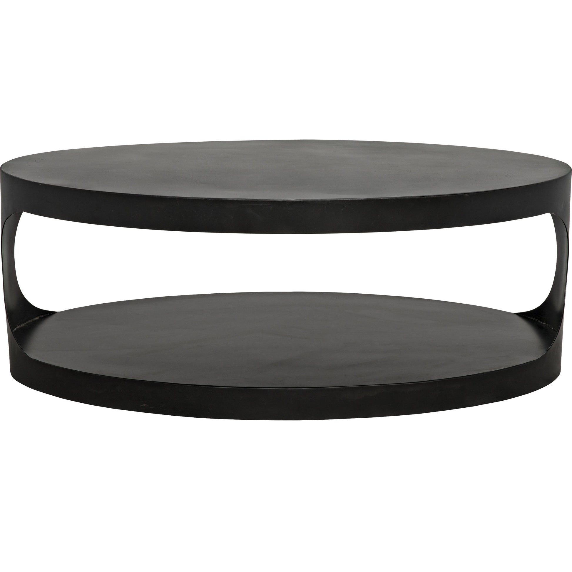 Eclipse Oval Coffee Table by Noir in metal. Made from metal in a modern style.