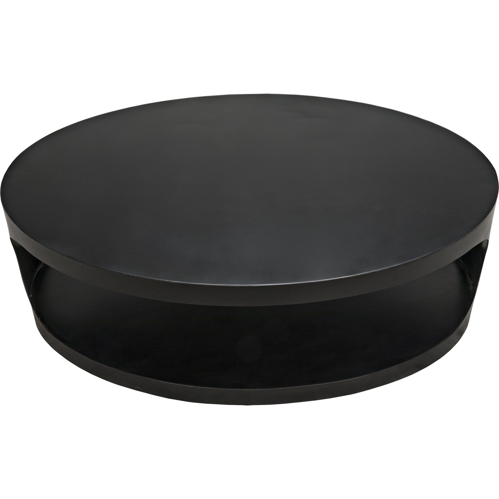 Eclipse Oval Coffee Table by Noir in metal. Made from metal in a modern style.