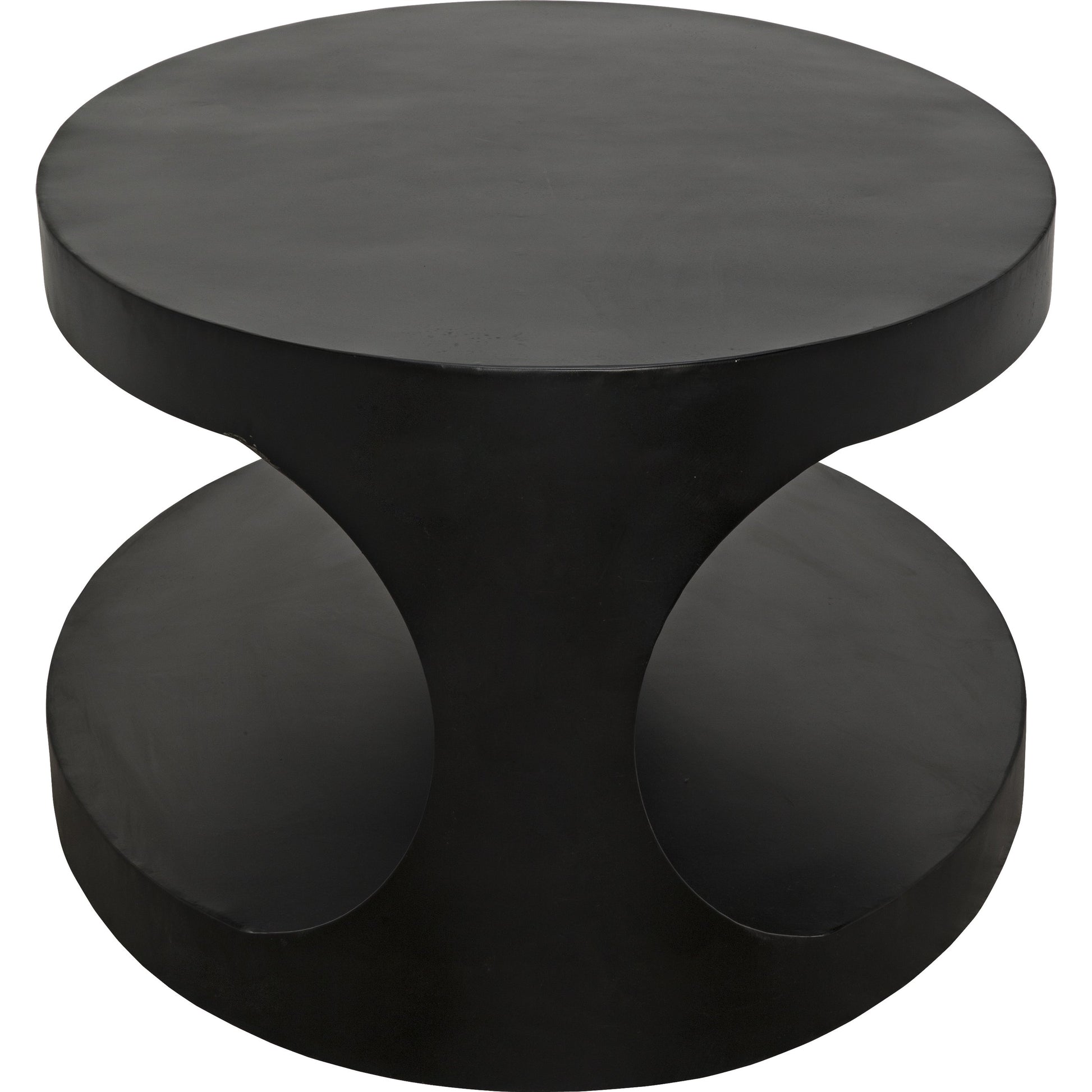 Eclipse Oval Coffee Table by Noir in metal. Made from metal in a modern style.