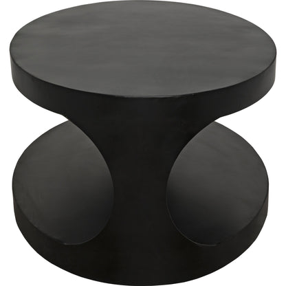 Eclipse Oval Coffee Table by Noir in metal. Made from metal in a modern style.