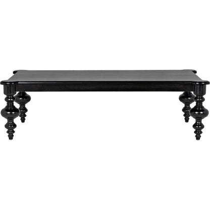 Graff Coffee Table by Noir. Made from mahogany in a traditional style.