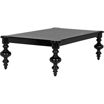Graff Coffee Table by Noir. Made from mahogany in a traditional style.