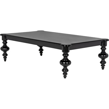 Graff Coffee Table by Noir. Made from mahogany in a traditional style.