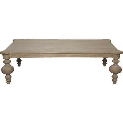 Graff Coffee Table by Noir. Made from mahogany in a traditional style.
