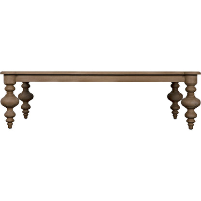 Graff Coffee Table by Noir. Made from mahogany in a traditional style.