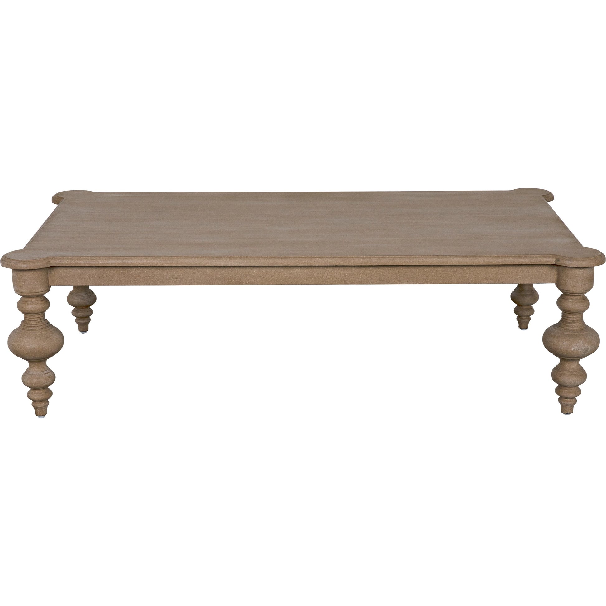 Graff Coffee Table by Noir. Made from mahogany in a traditional style.