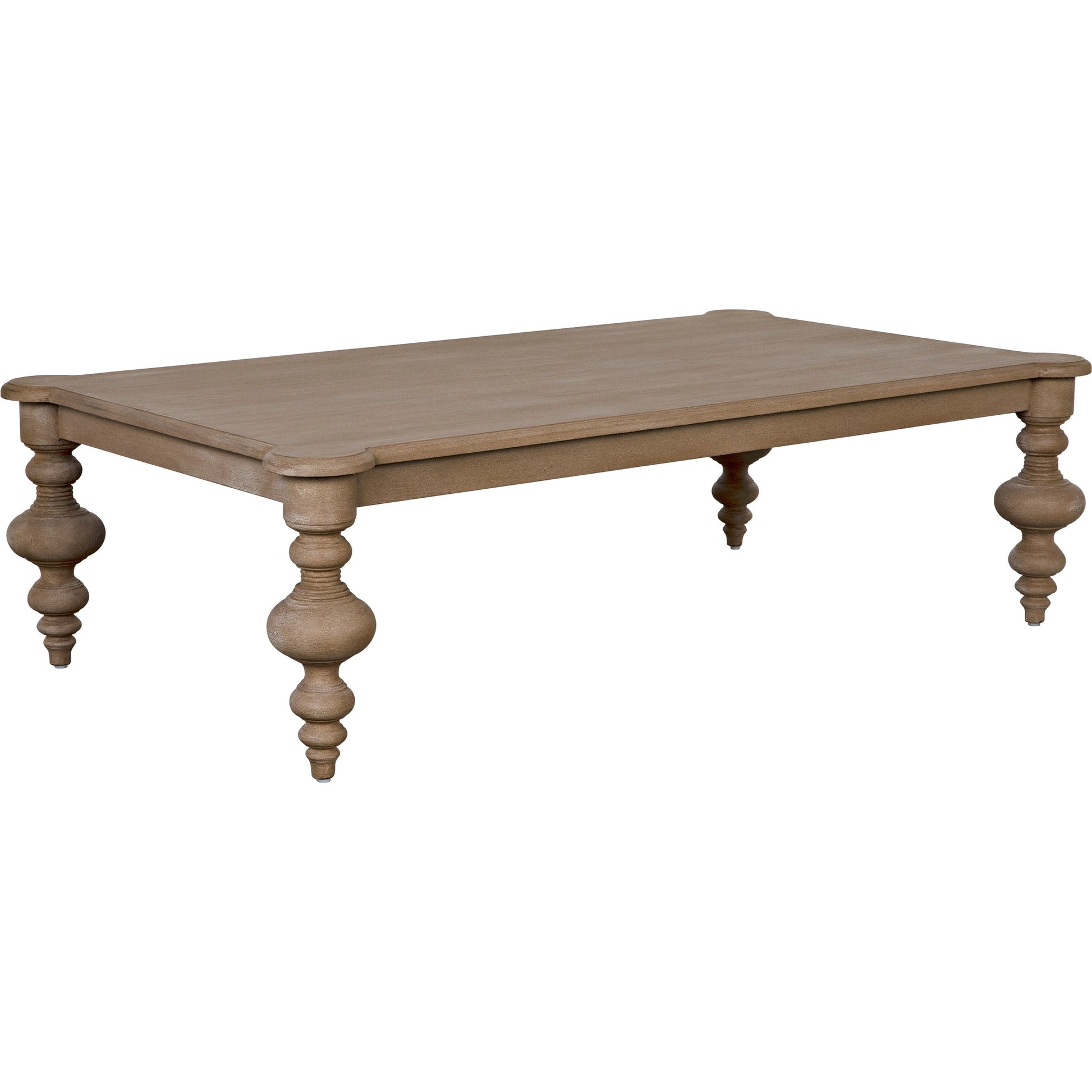 Graff Coffee Table by Noir. Made from mahogany in a traditional style.