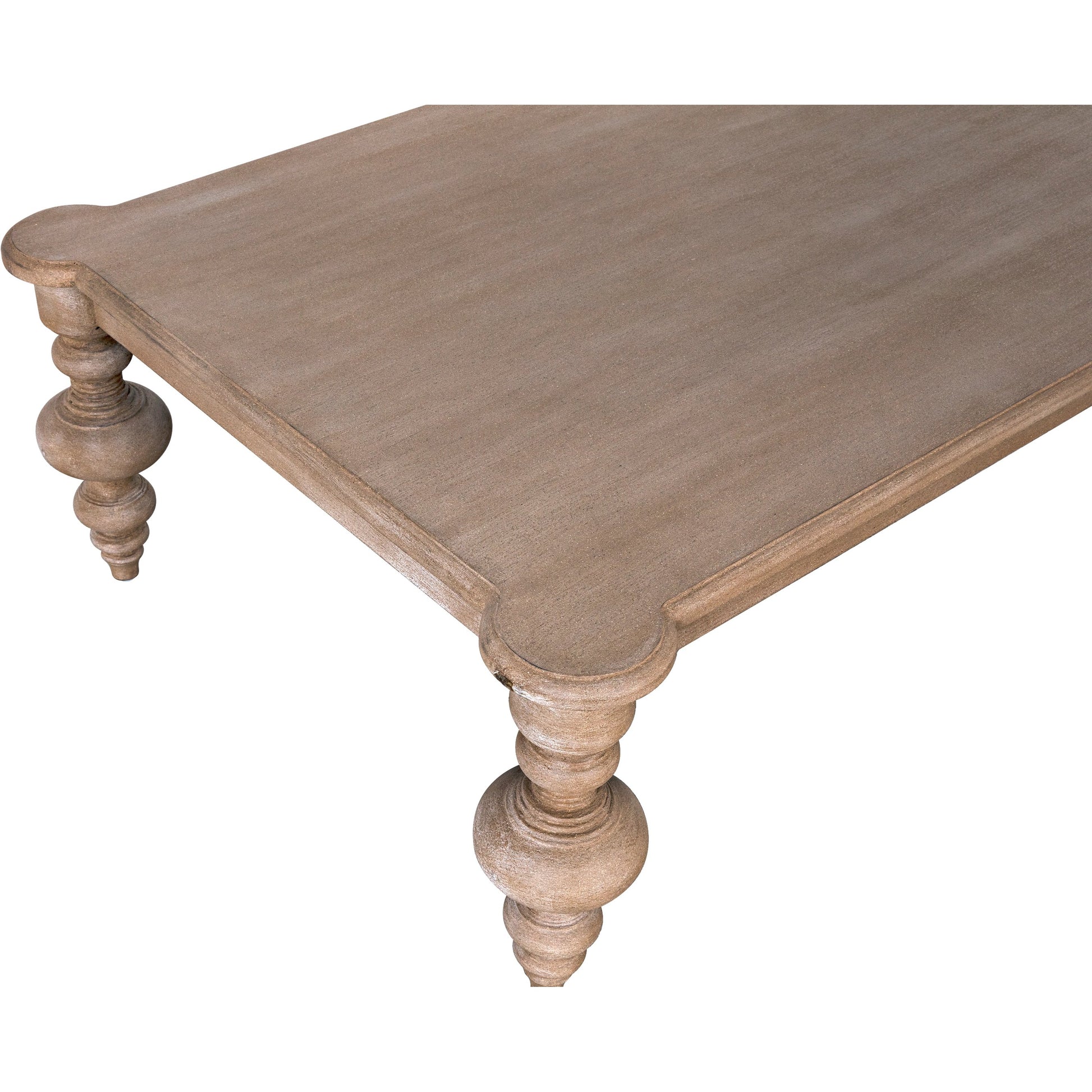 Graff Coffee Table by Noir. Made from mahogany in a traditional style.
