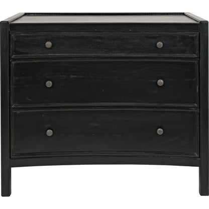 Hampton Side Table by Noir. Made from mahogany in a traditional style.