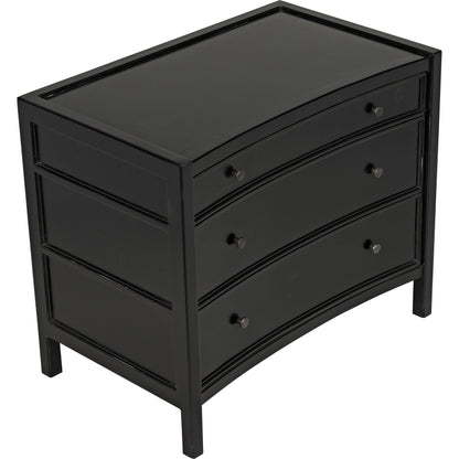 Hampton Side Table by Noir. Made from mahogany in a traditional style.