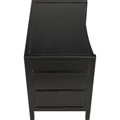 Hampton Side Table by Noir. Made from mahogany in a traditional style.