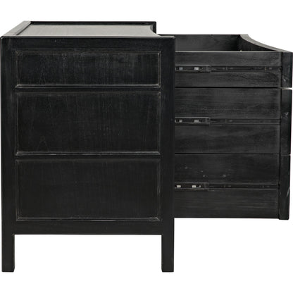 Hampton Side Table by Noir. Made from mahogany in a traditional style.