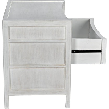 Hampton Side Table by Noir. Made from mahogany in a traditional style.