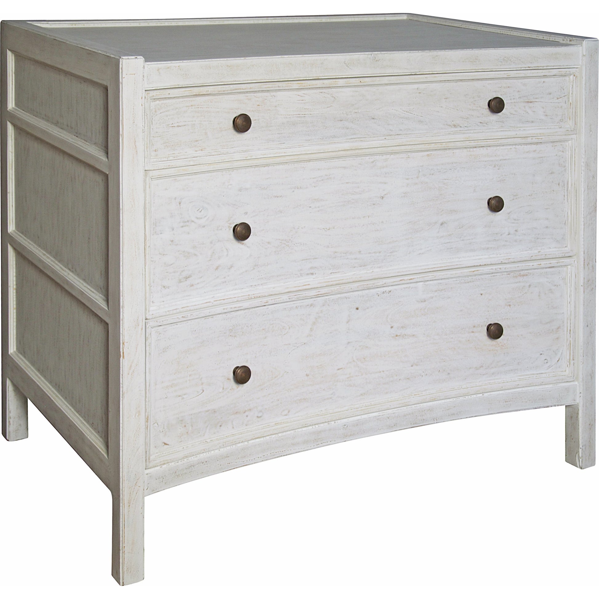 Hampton Side Table by Noir. Made from mahogany in a traditional style.