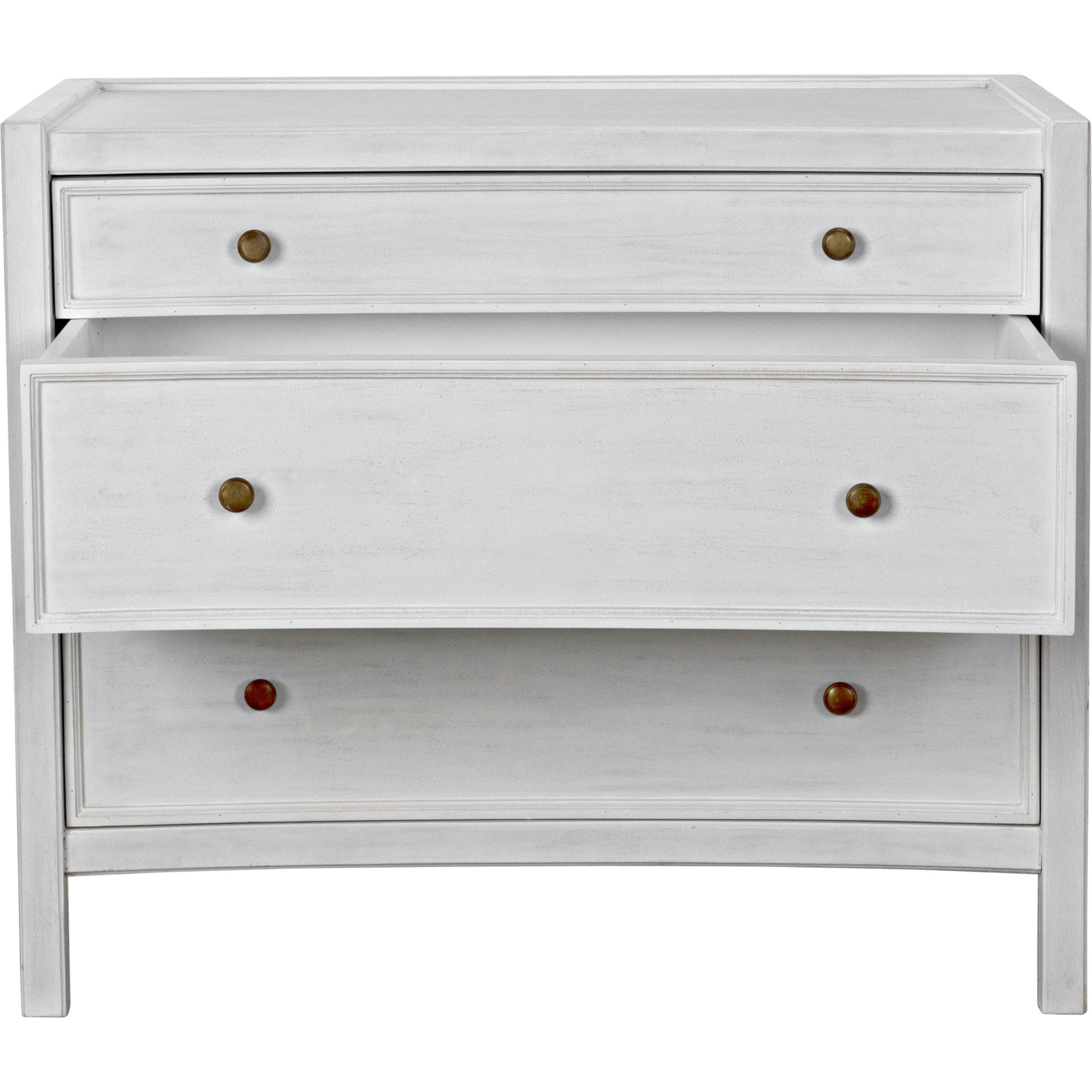 Hampton Side Table by Noir. Made from mahogany in a traditional style.