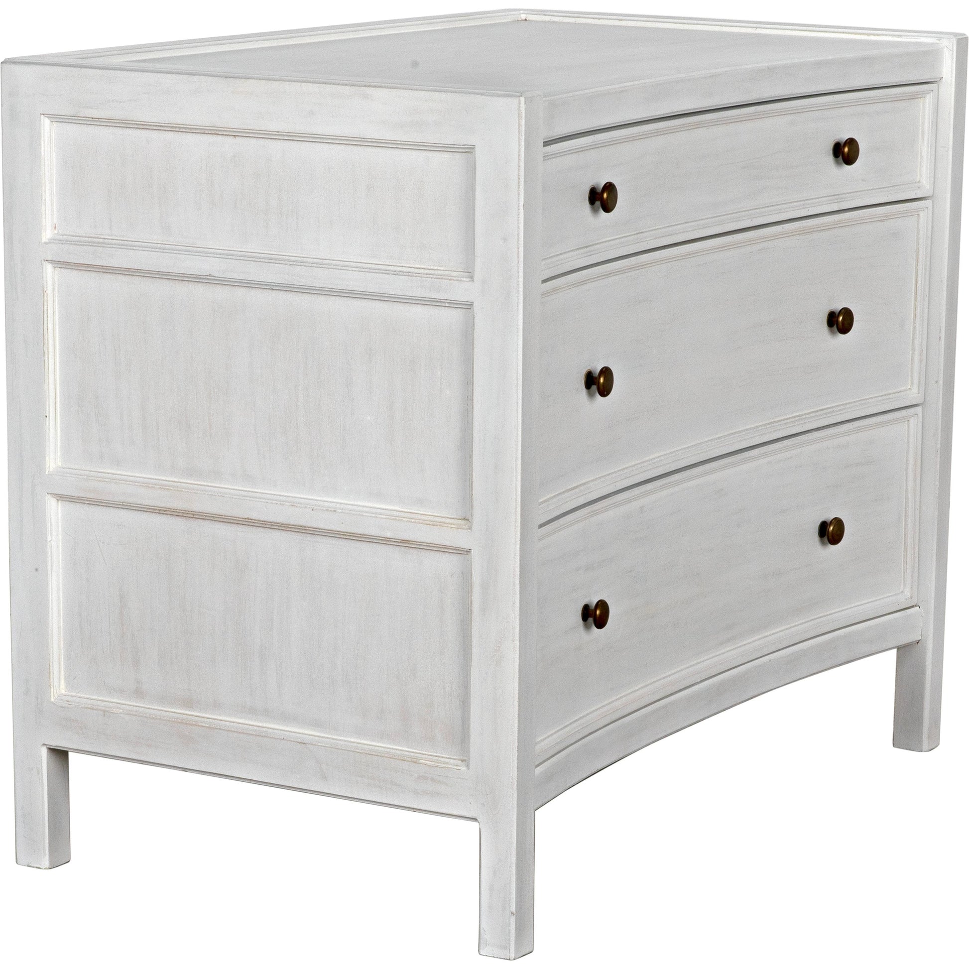 Hampton Side Table by Noir. Made from mahogany in a traditional style.