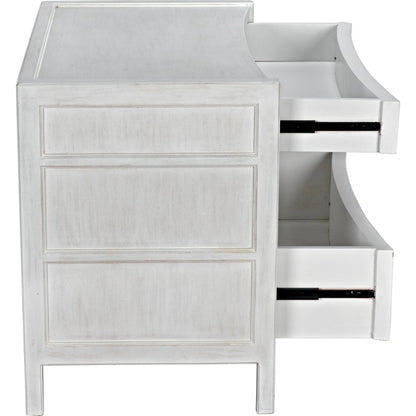 Hampton Side Table by Noir. Made from mahogany in a traditional style.