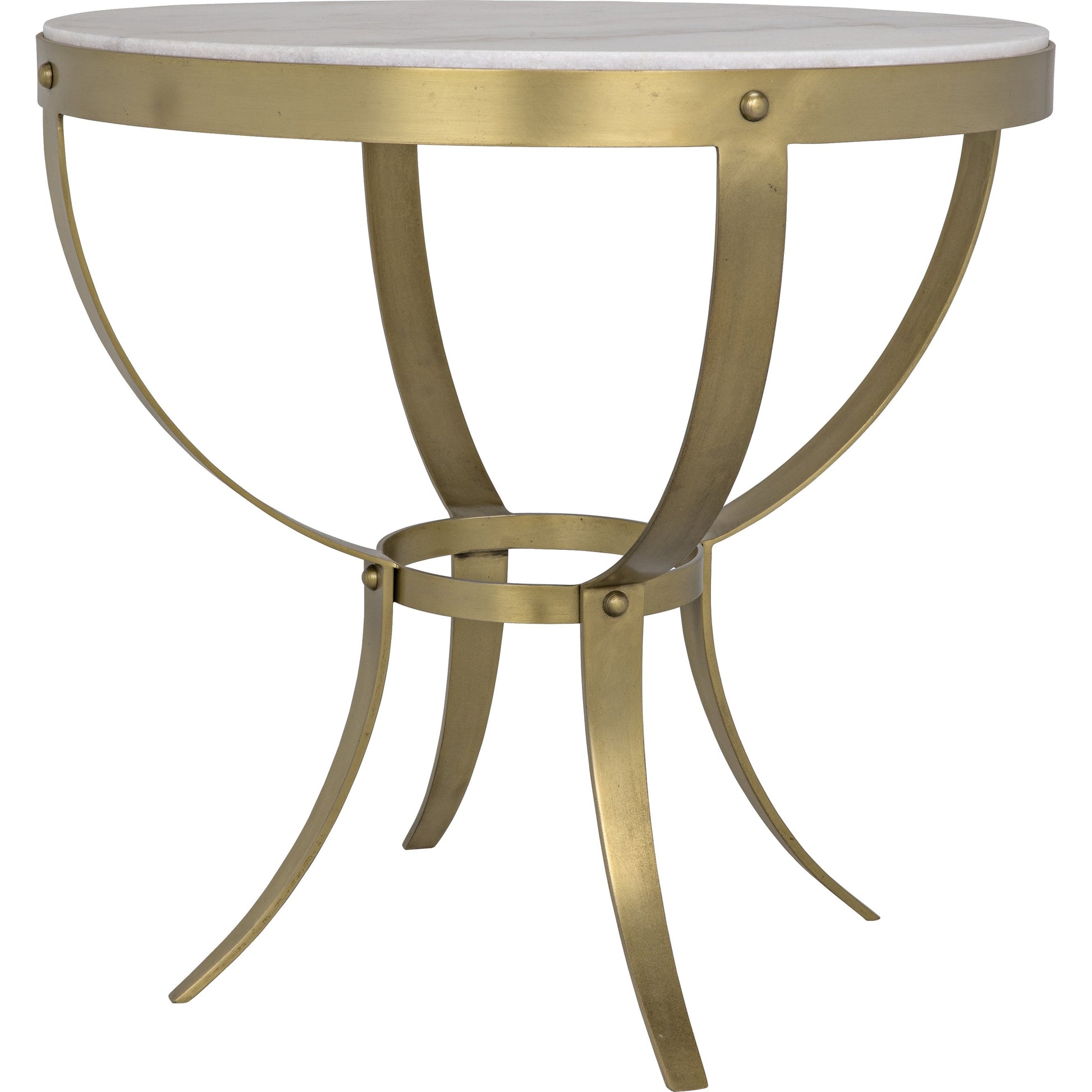 Byron Side Table by Noir. Made from unique in a transitional style.