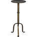 Tini Side Table by Noir. Made from metal in a transitional style.