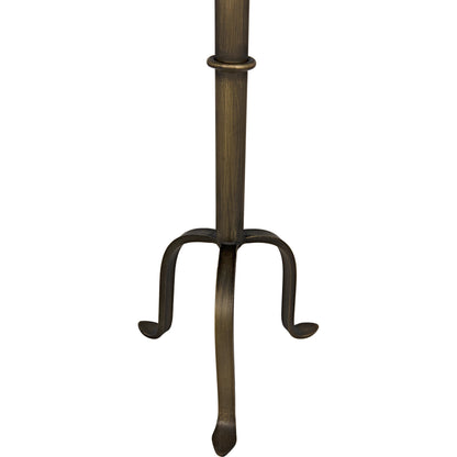 Tini Side Table by Noir. Made from metal in a transitional style.