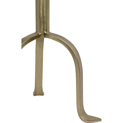 Tini Side Table by Noir. Made from metal in a transitional style.