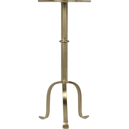 Tini Side Table by Noir. Made from metal in a transitional style.