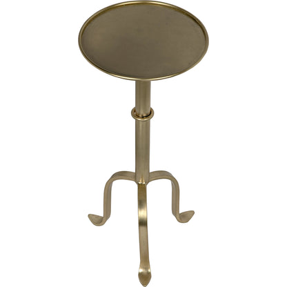 Tini Side Table by Noir. Made from metal in a transitional style.