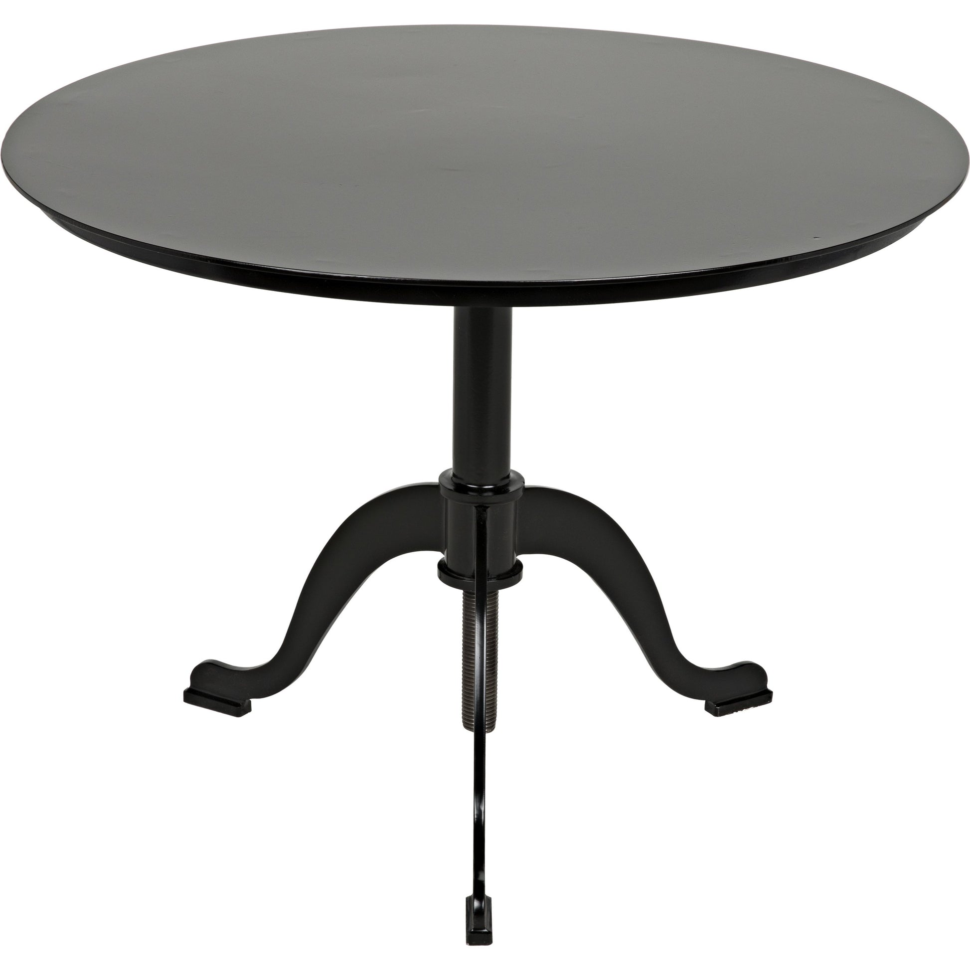 Calder Side Table by Noir in metal. Made from metal in a transitional style.