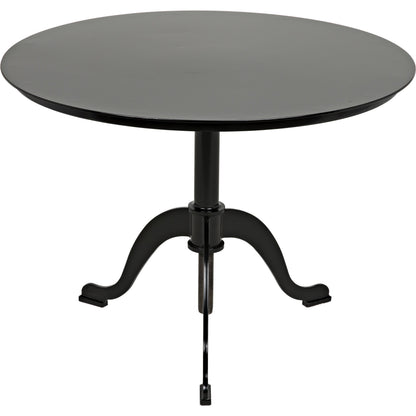 Calder Side Table by Noir in metal. Made from metal in a transitional style.