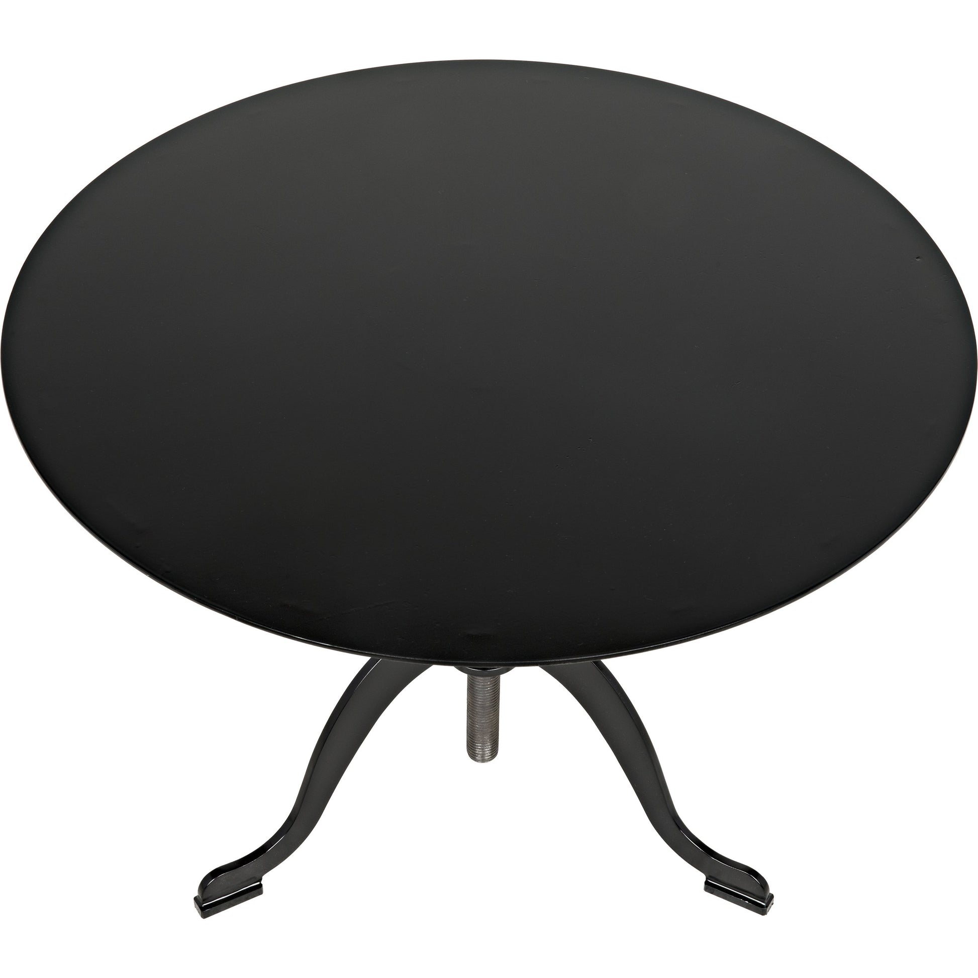 Calder Side Table by Noir in metal. Made from metal in a transitional style.