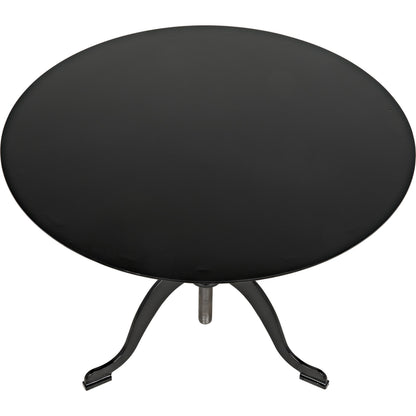Calder Side Table by Noir in metal. Made from metal in a transitional style.