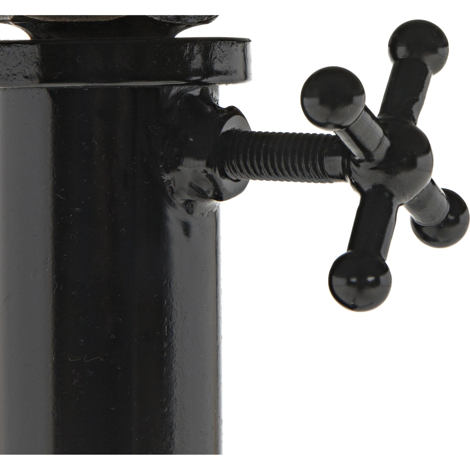 Calder Side Table by Noir in metal. Made from metal in a transitional style.