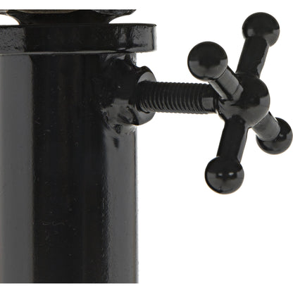 Calder Side Table by Noir in metal. Made from metal in a transitional style.