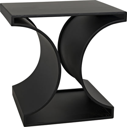 Alec Side Table by Noir in metal. Made from metal in a modern style.