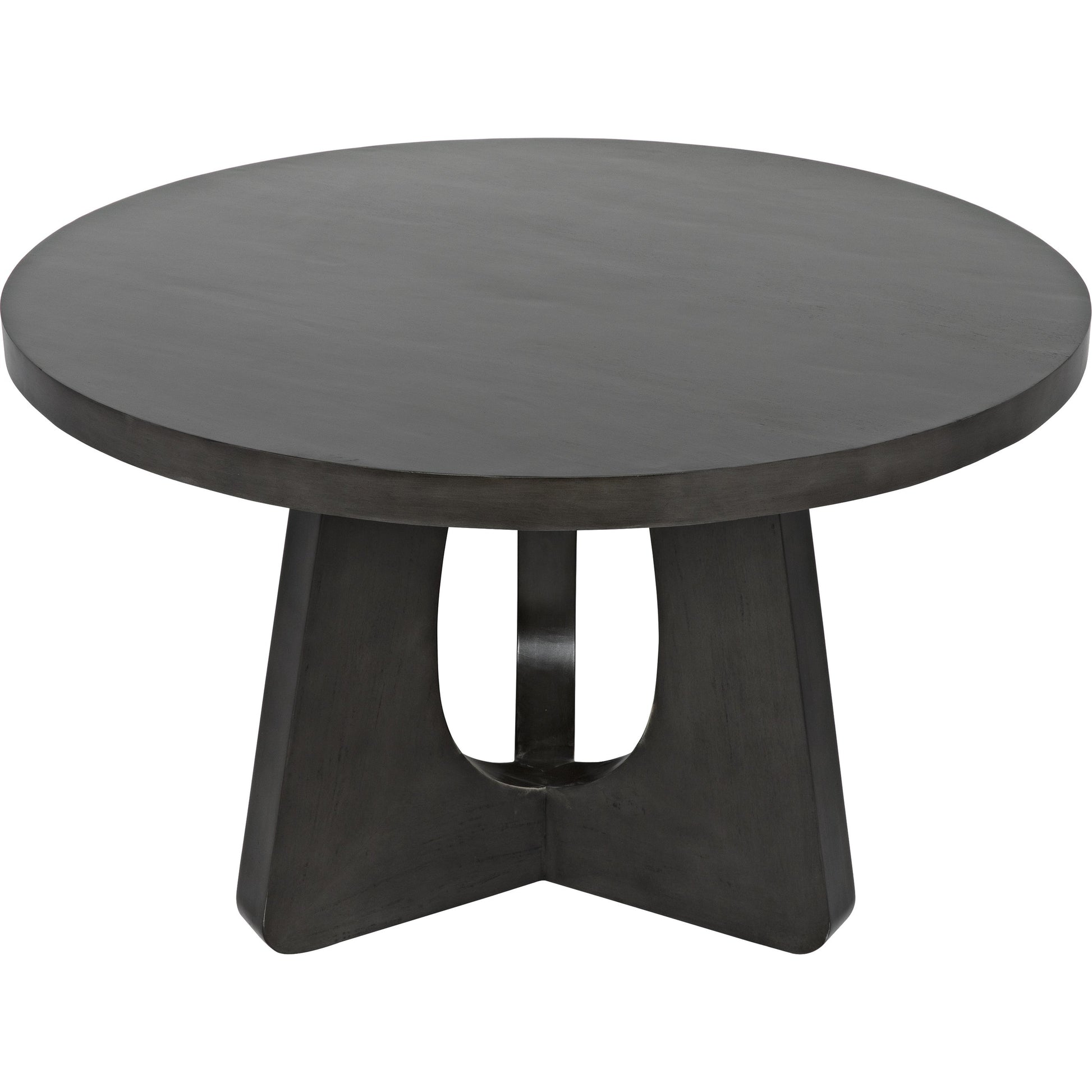 Nobuko Dining Table by Noir in pale. Made from mahogany in a modern style.