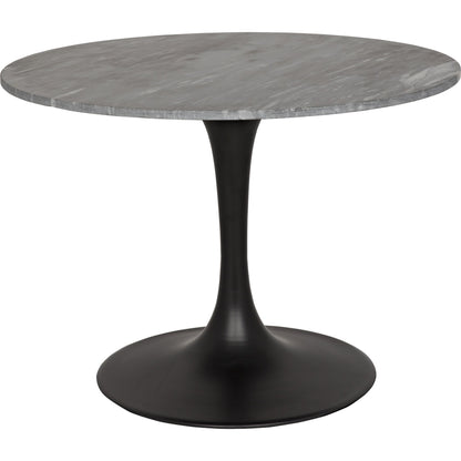 Laredo Bistro Table by Noir in metal, marble. Made from metal, marble in a modern style.