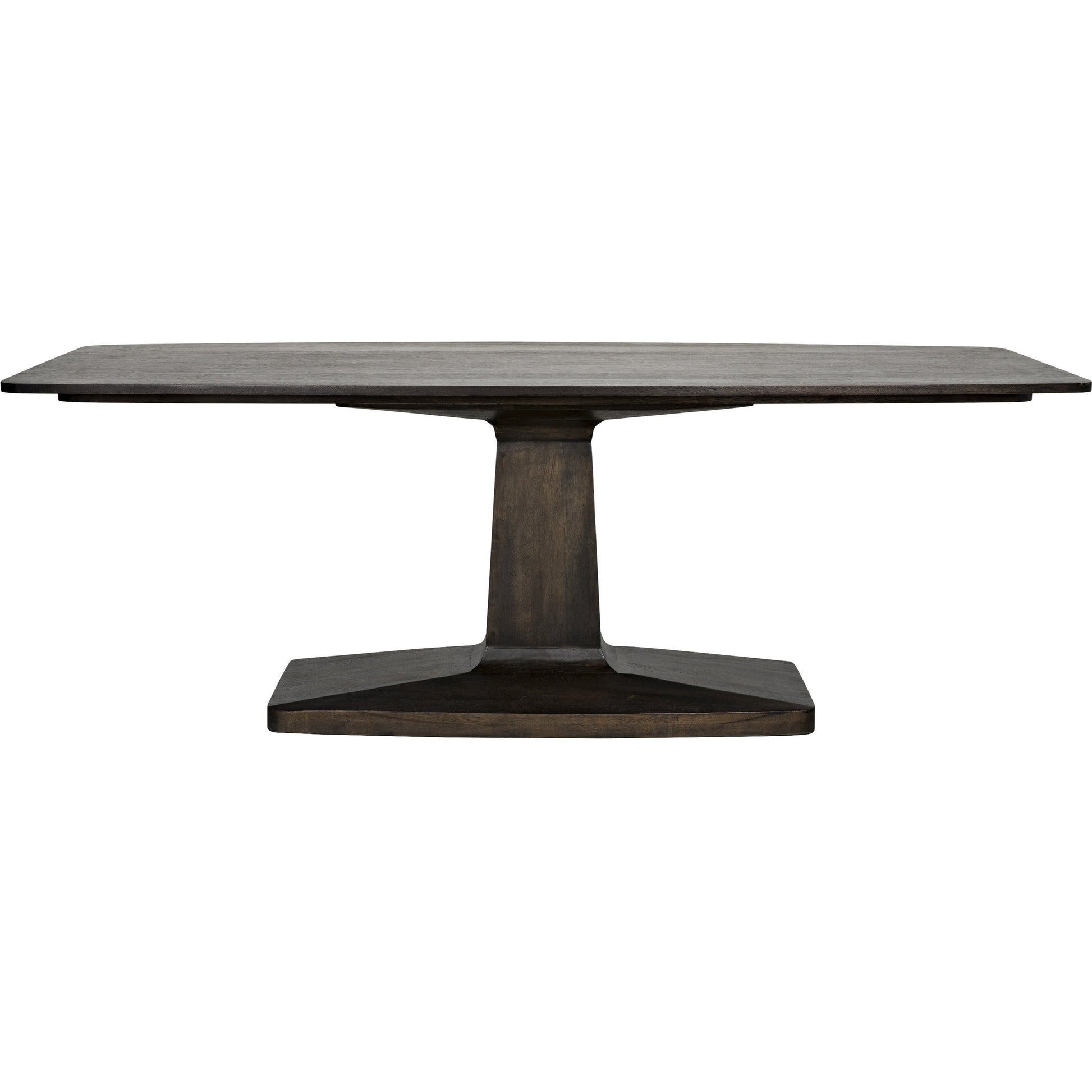 Travis Table by Noir. Made from walnut in a modern style.