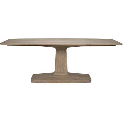 Travis Table by Noir. Made from walnut in a modern style.