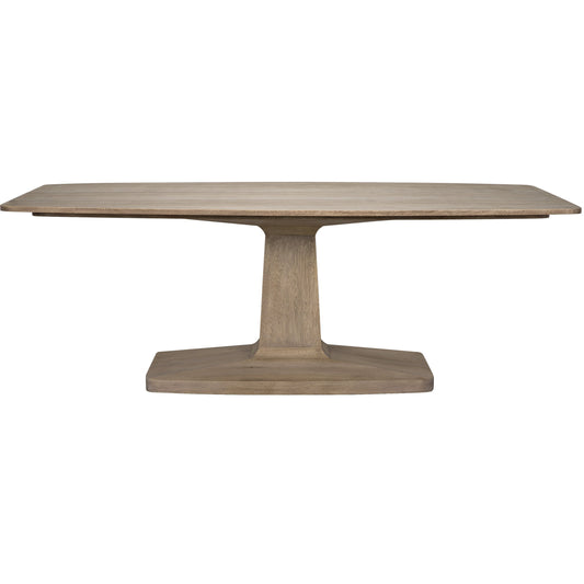 Travis Table by Noir. Made from walnut in a modern style.