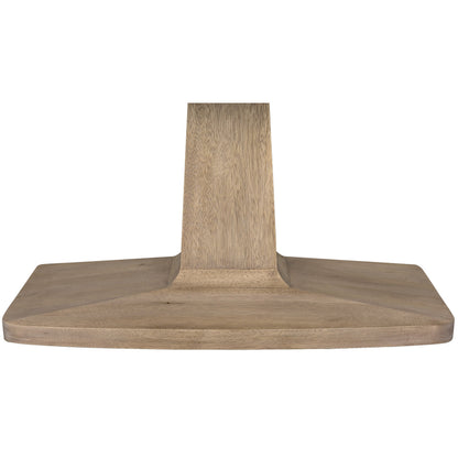 Travis Table by Noir. Made from walnut in a modern style.