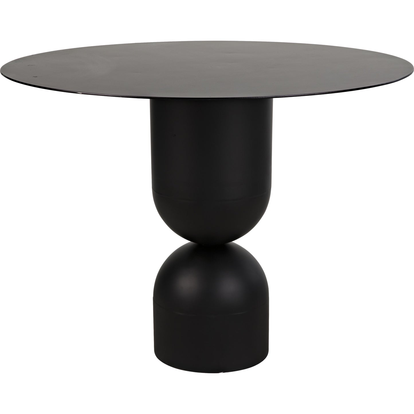 001 SR-888792 | Primary Silo | Wanda Dining Table by Noir in black metal. Made from metal in a modern style.