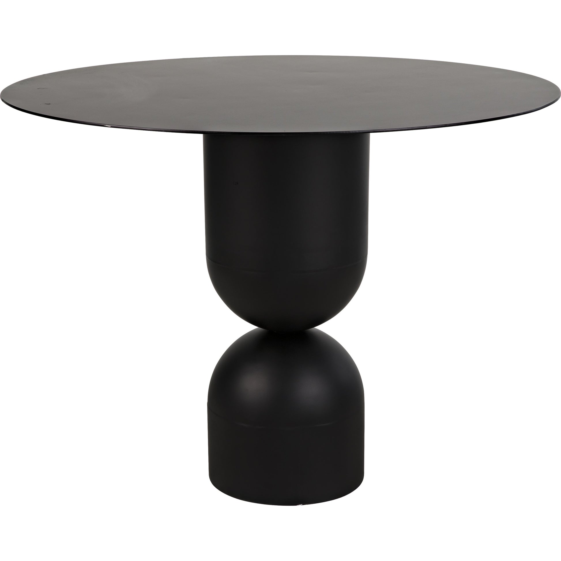 Wanda Dining Table by Noir in black metal. Made from metal in a modern style.