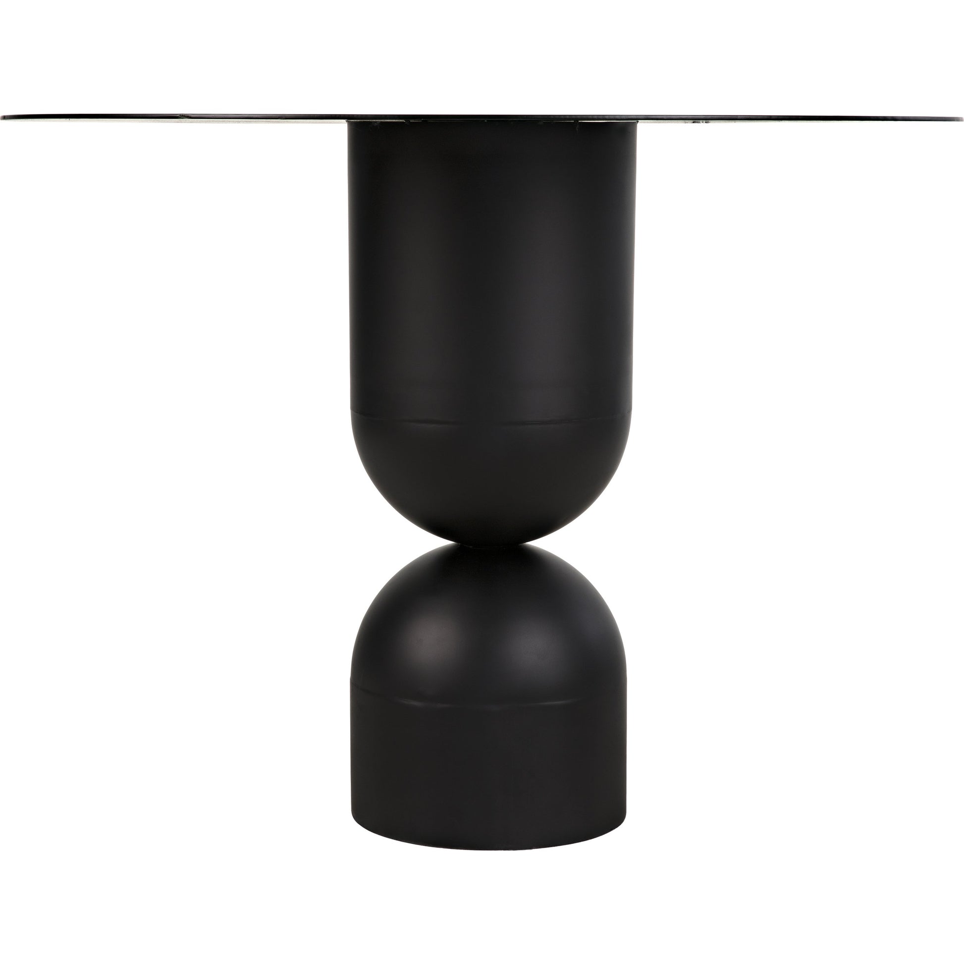 Wanda Dining Table by Noir in black metal. Made from metal in a modern style.