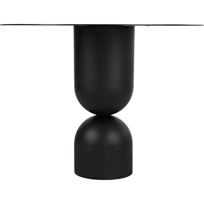 Wanda Dining Table by Noir in black metal. Made from metal in a modern style.