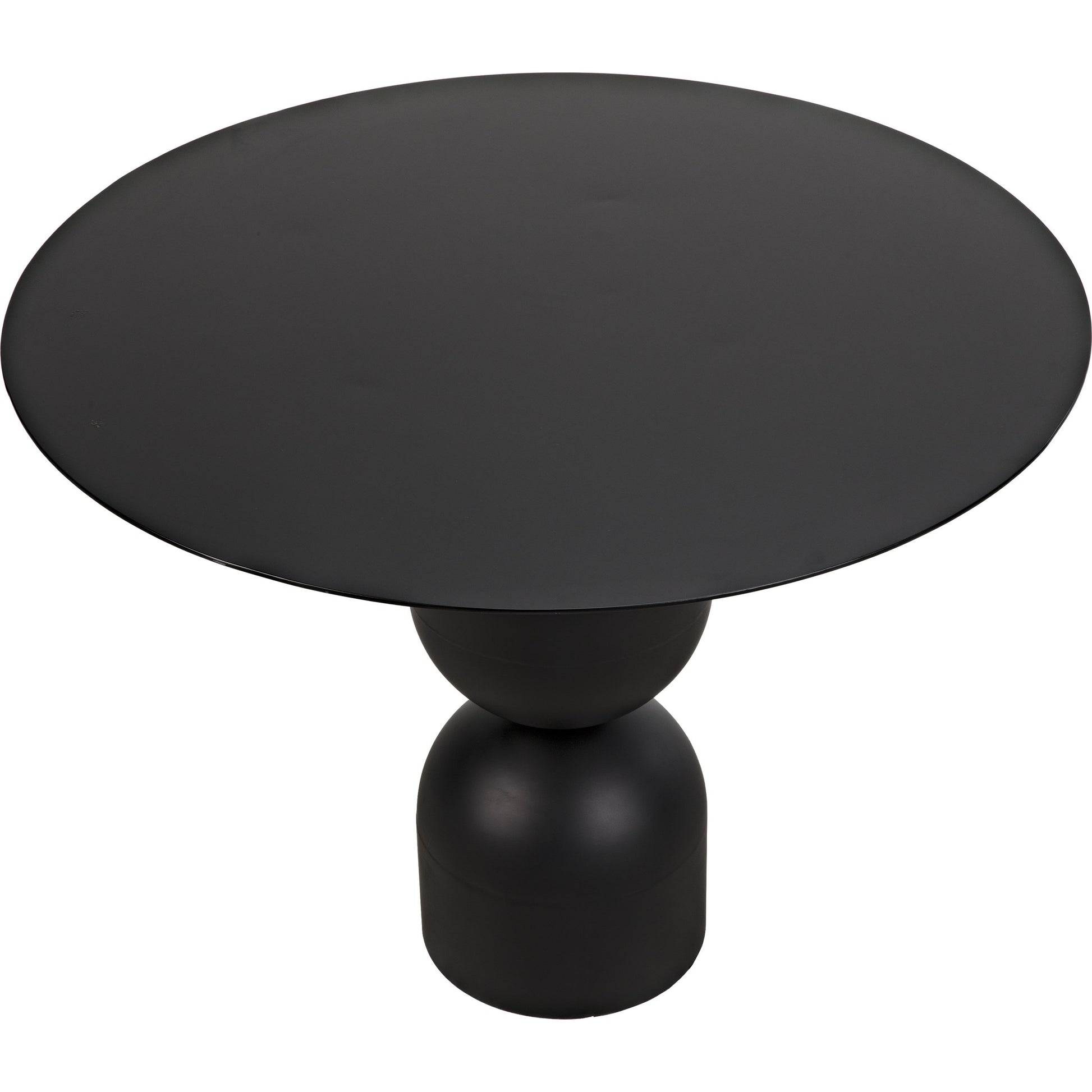 Wanda Dining Table by Noir in black metal. Made from metal in a modern style.