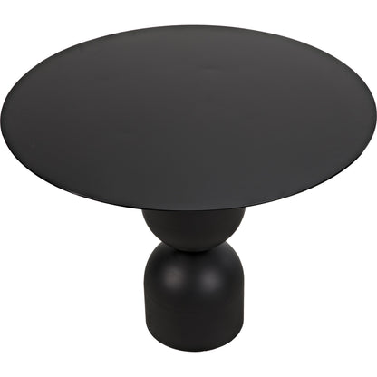 Wanda Dining Table by Noir in black metal. Made from metal in a modern style.