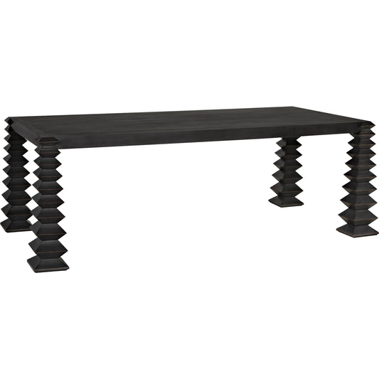 001 SI-1956816 | Additional Silo | Brancusi Table by Noir in pale. Made from mahogany and veneer in a modern style.