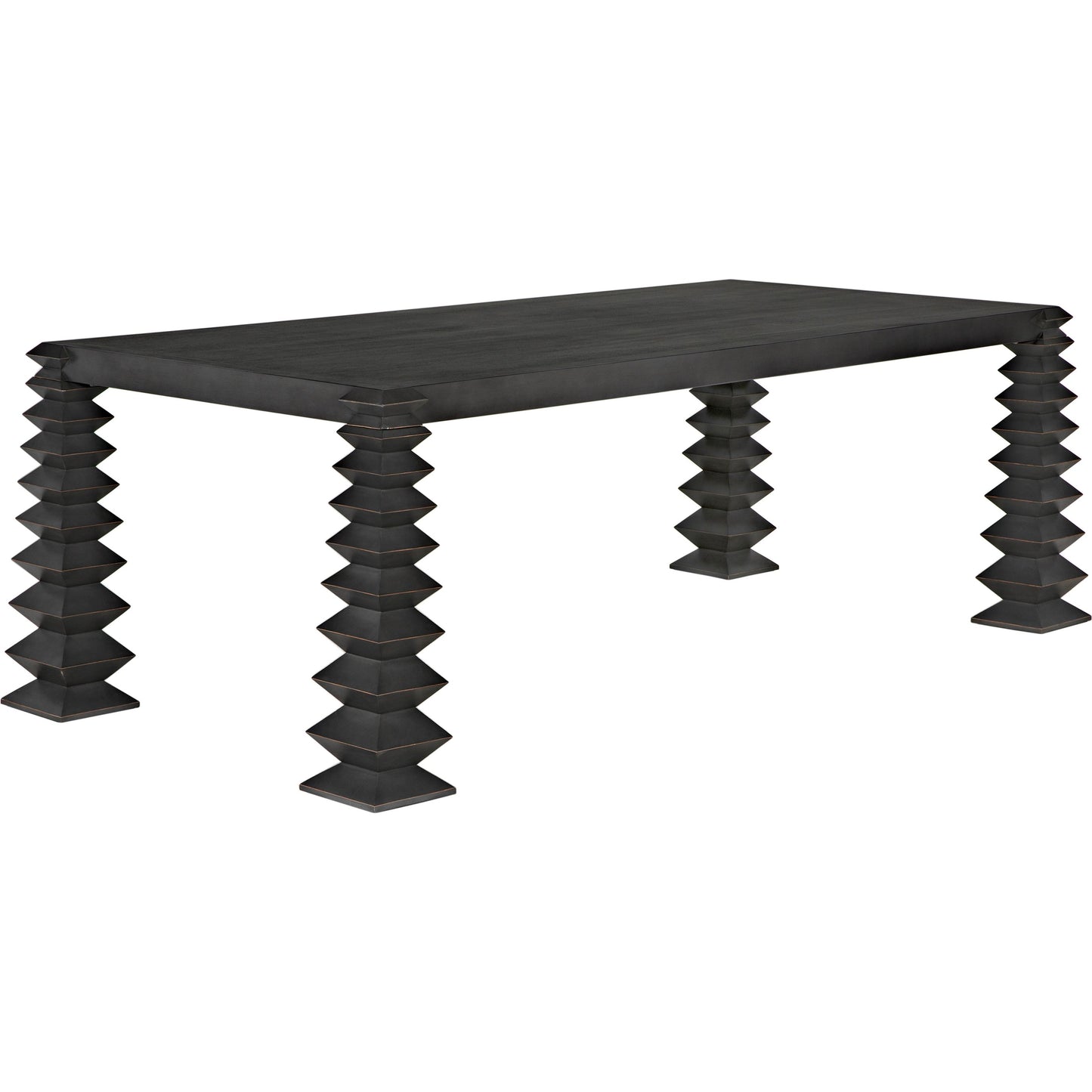 006 SI-1956816 | Additional Silo | Brancusi Table by Noir in pale. Made from mahogany and veneer in a modern style.